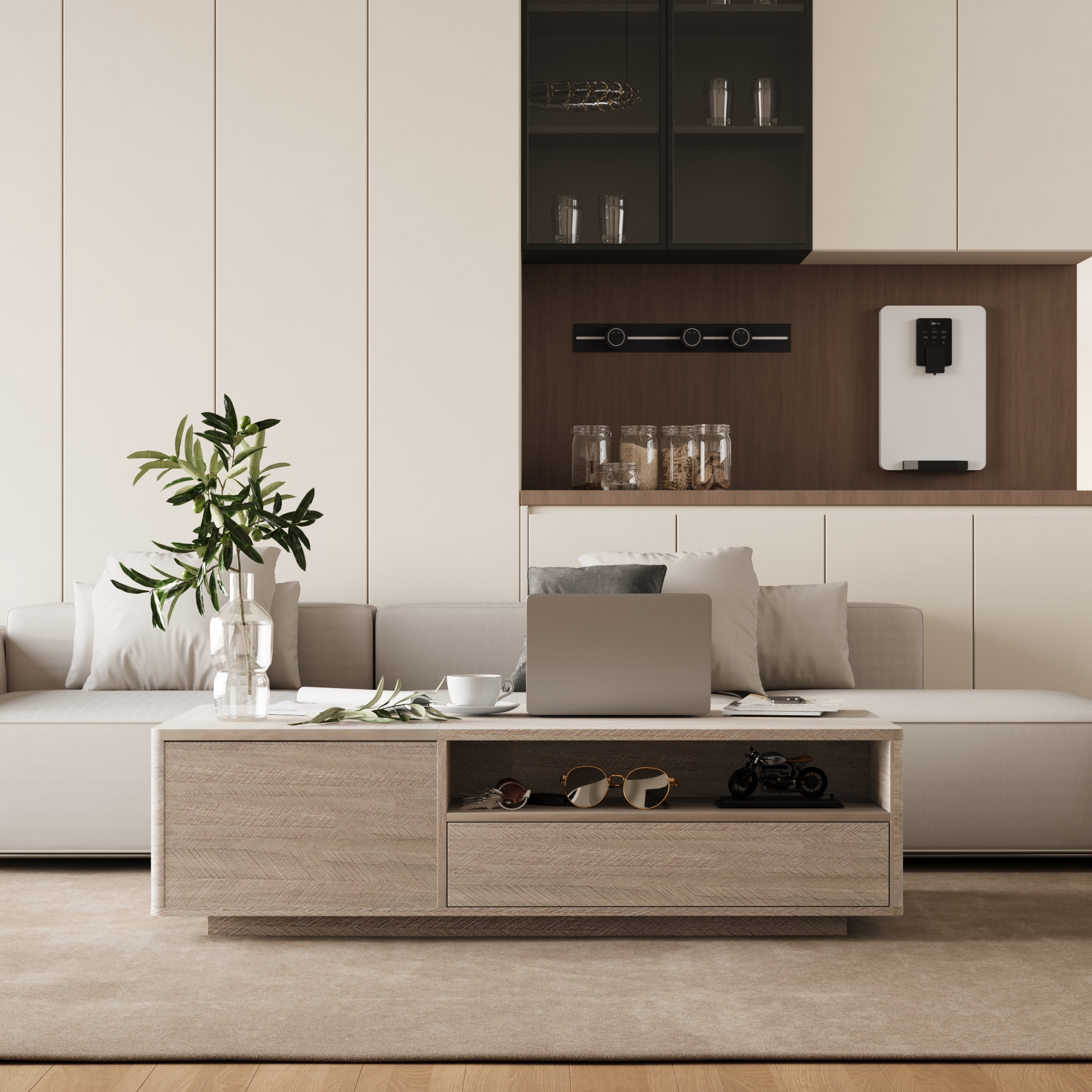 طاولة متعددة الإستخدامات - خشبي